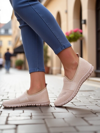 Royalfashion дамски обувки тип слип-он Ollabes