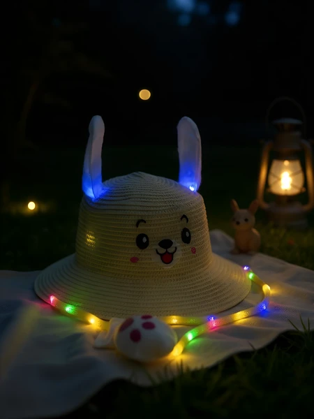 Royalfashion Детска сламена шапка Glow Puppy Hat