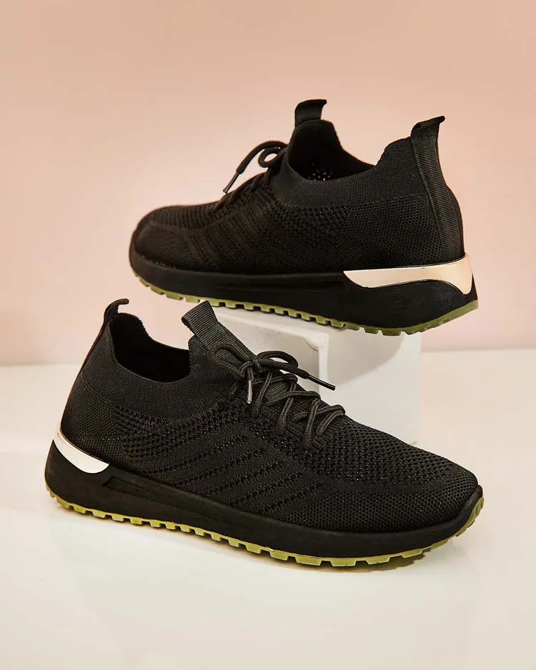 Royalfashion Дамски спортни обувки от плат Amgent