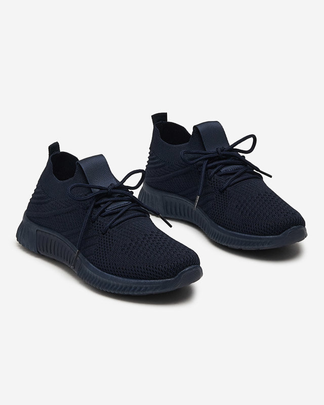 Granatowe damskie buty sportowe Merisal - Obuwie