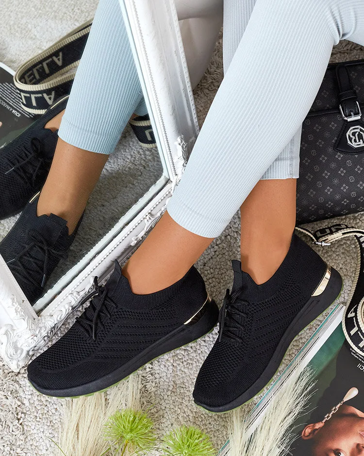 Royalfashion Дамски спортни обувки от плат Amgent