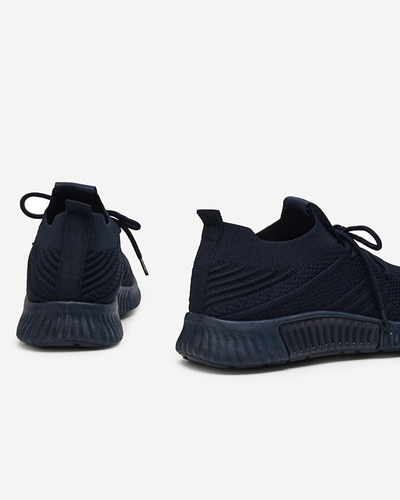 Granatowe damskie buty sportowe Merisal - Obuwie